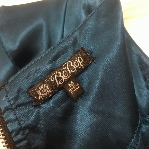 Teal & Black Business Attire Dress - Picture 4 of 4